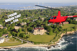 Newport Mansion Helicopter Tour