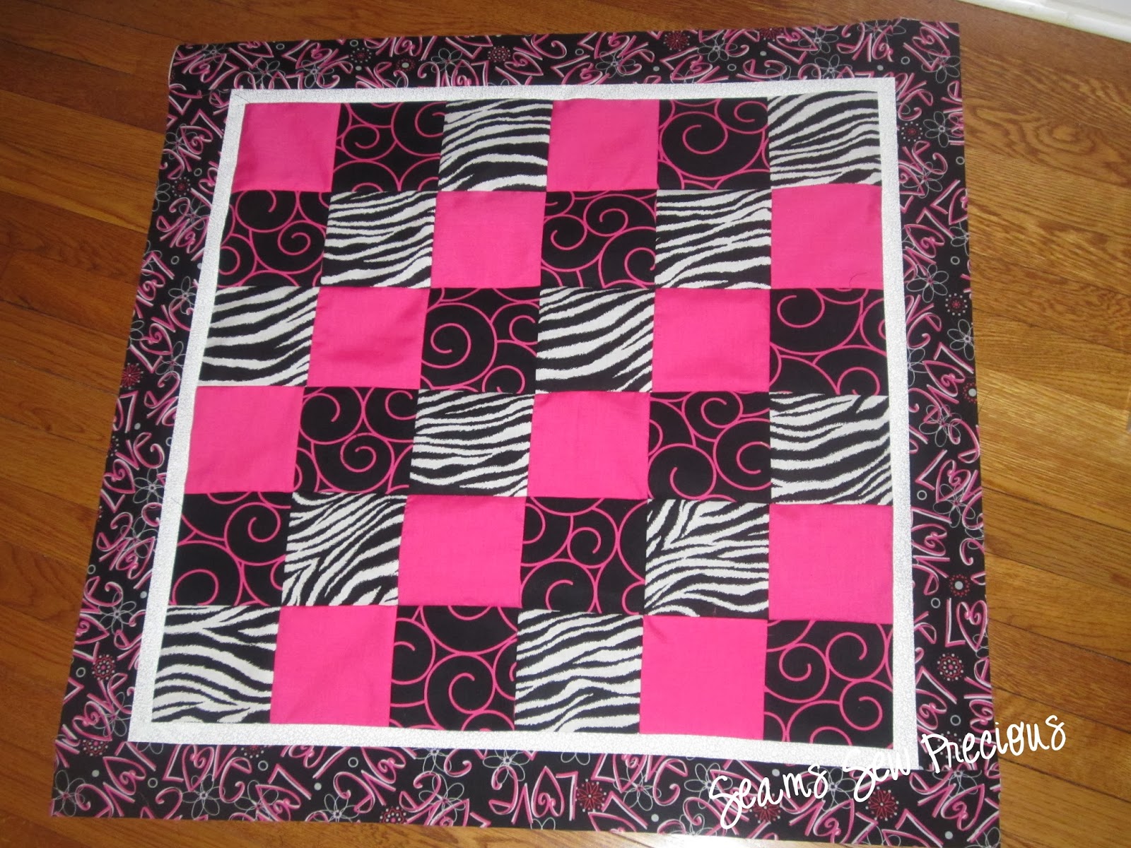 Seams Sew Precious A Self Binding Baby Quilt