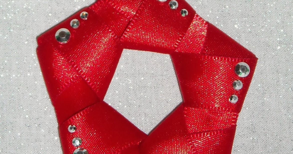 Crafter without a Cat Knotted Ribbon Ornament