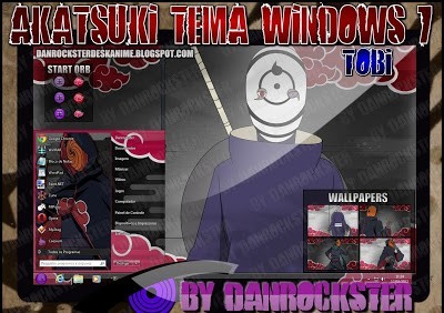 Download Tema Sasuke Uchiha Windows 7 Download Tema Tobi ...