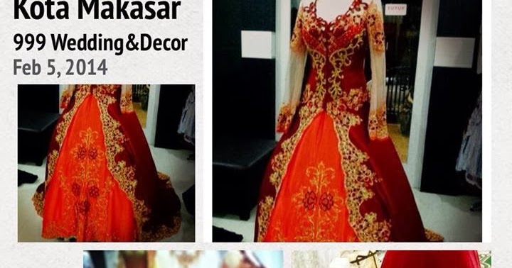 pakaian pengantin bugis modern 