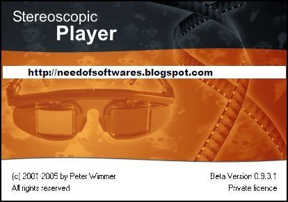 Stereoscopic Player 2.4 Incl License Key