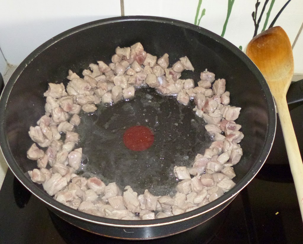 Porc aux poireaux (Moo Shu porc)