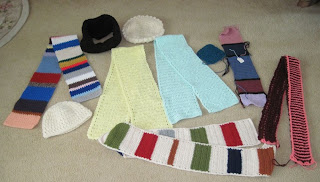 misc. crocheted items