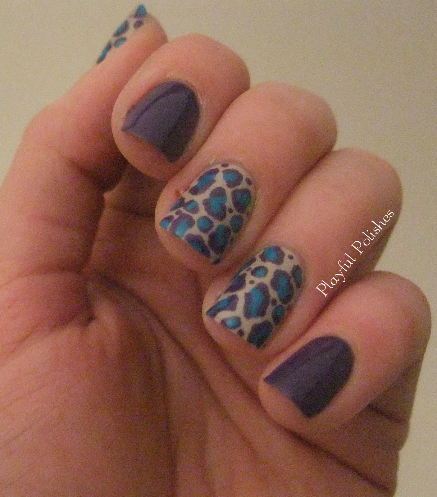 Playful Polishes JANUARY NAIL ART CHALLENGE DAY 10
