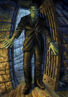 Gary-Glover-Frankenstein Painting