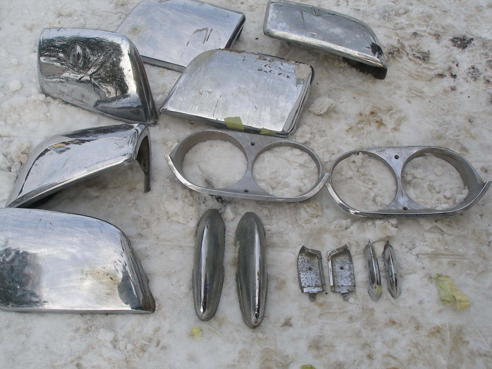 Rechroming Chrome Renovation Classic Car parts chrome plating