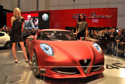 2012 Alfa Romeo 4C Concept in Geneva