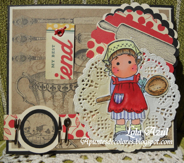 Apuntes de colores: Tarjeta de cocina