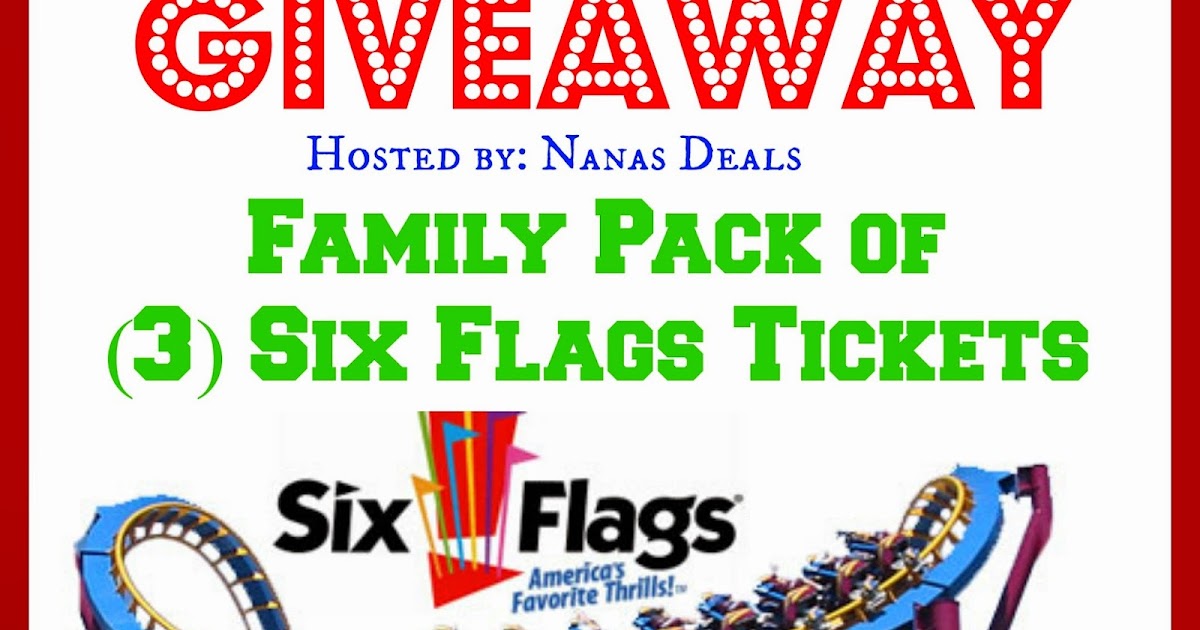 Here We Go Again, Ready? Six Flags Ticket Giveaway