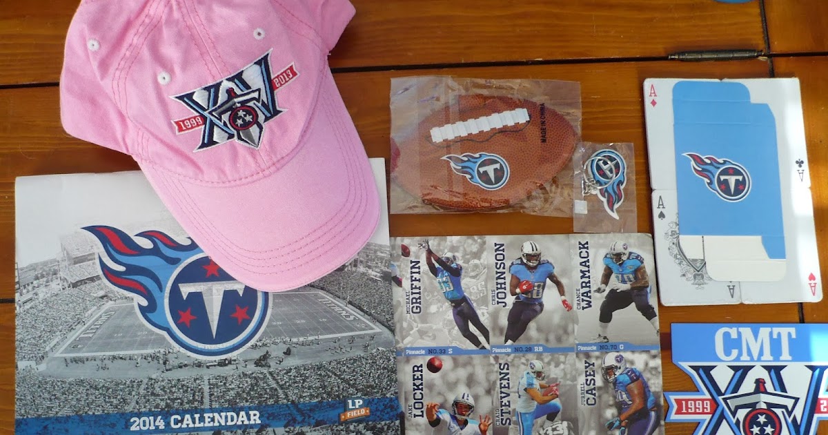 Steve's TTM fan packs Tennessee Titans fan pack