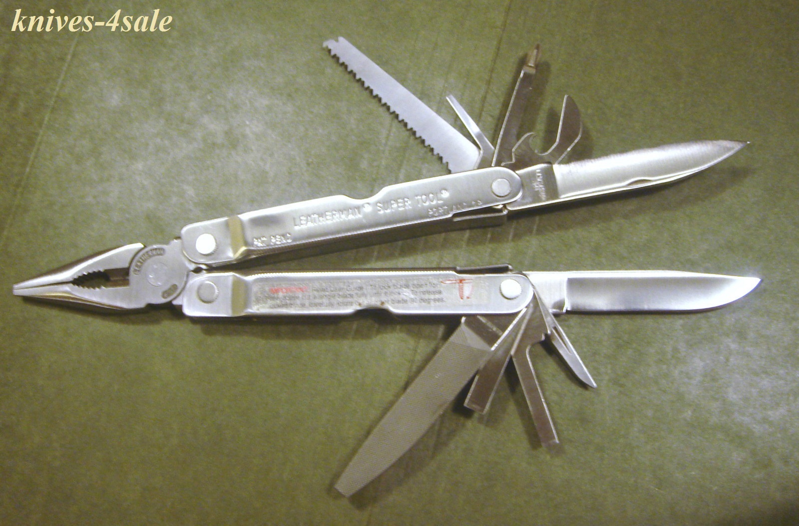 knives4sale Leatherman USA Super Tool Multi Plier Survival Tool Knife