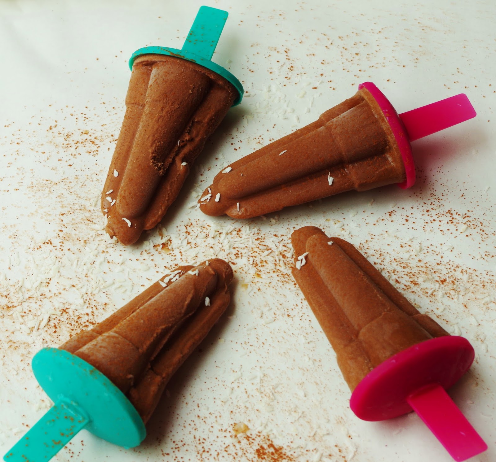 Chocolate Fudge Ice Lollies Euphoric Vegan