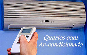 QUARTOS COM AR-CONDICIONADO