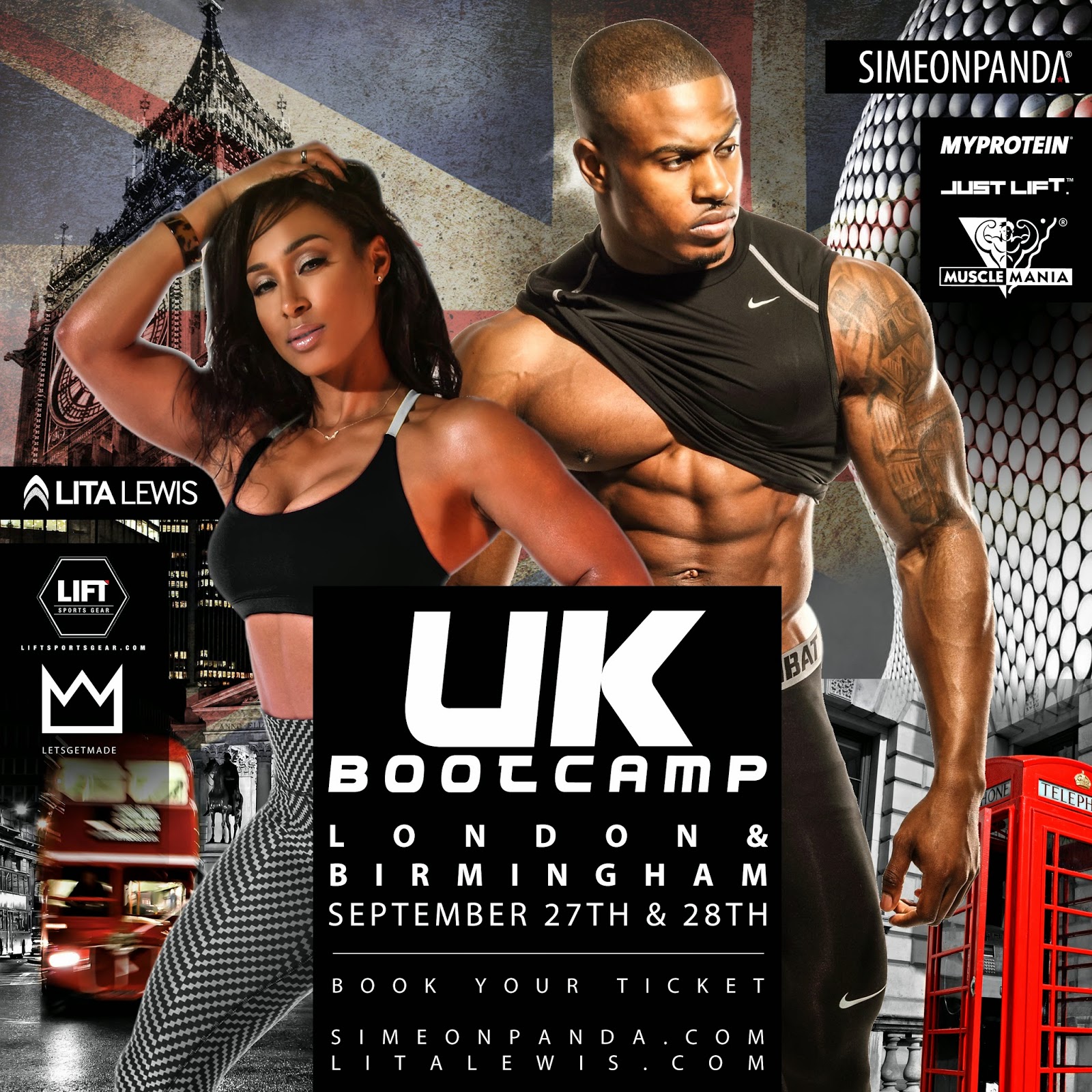 Lita Lewis &amp; Simeon Panda�s UK Bootcamp Just Geen Just