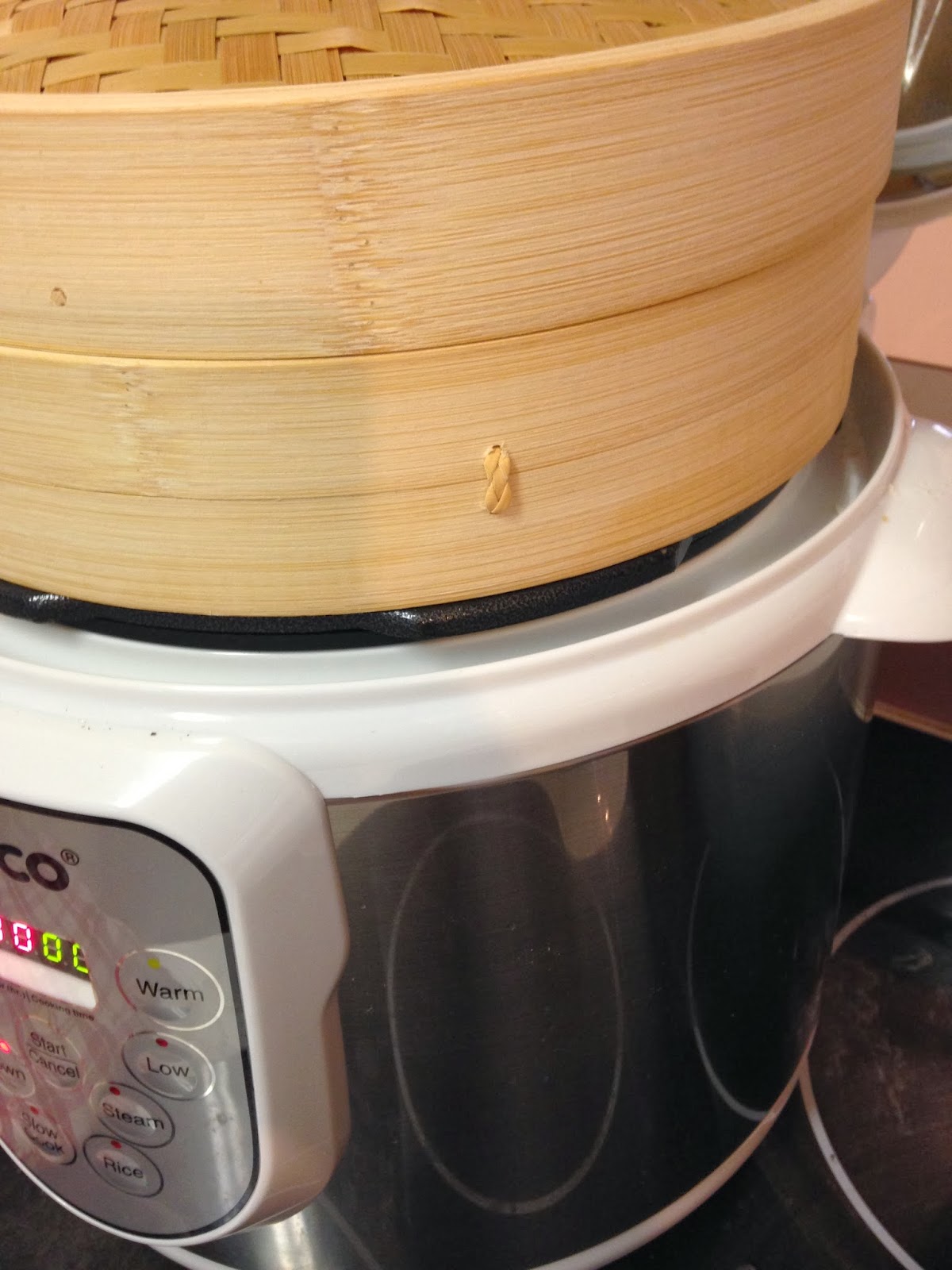 IP without the lid is the perfect size for a standard bamboo steamer.  Steamed some veggies before I cooked my rice. : r/instantpot