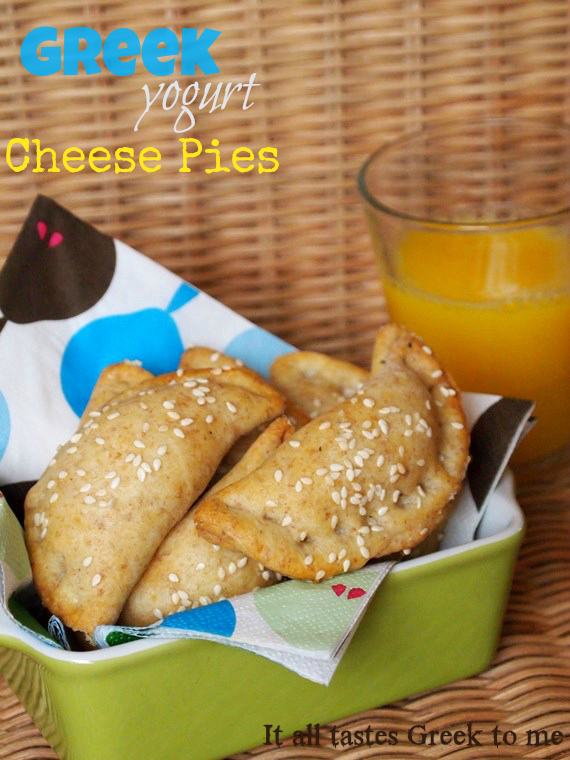 It All Tastes Greek To Me Greek Yogurt Cheese Pies (Kourou Tiropitakia)