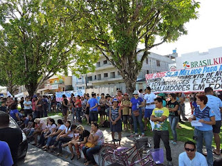 manifestão pública contra o retrocesso na educação do Pará