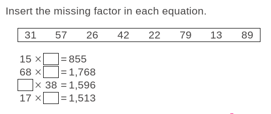 Monday Math