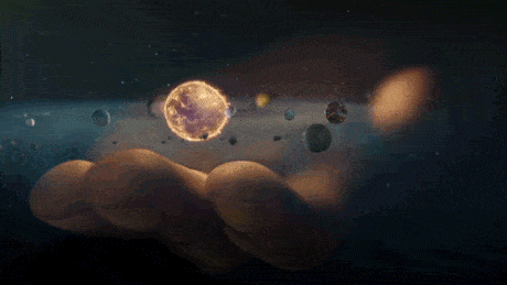 holding of the universe