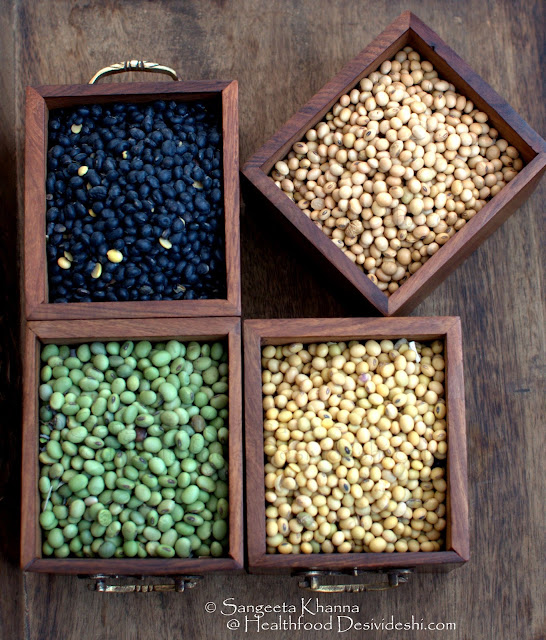 use of soybeans in traditional kitchens of India native Indian
