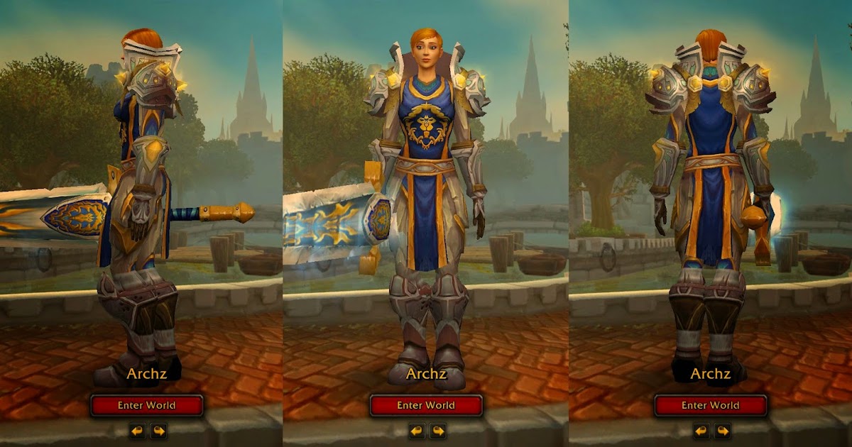 Master of World of Warcraft Transmogrification [Plate][Paladin] As a