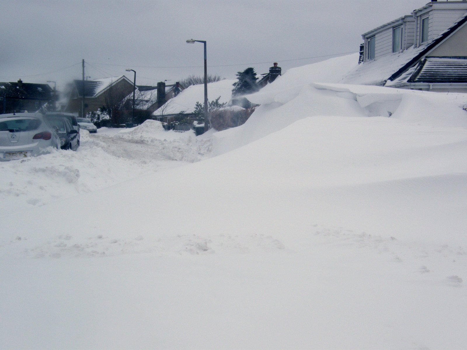 WEST YORKSHIRE BIRDING Yet more Queensbury snow scenes