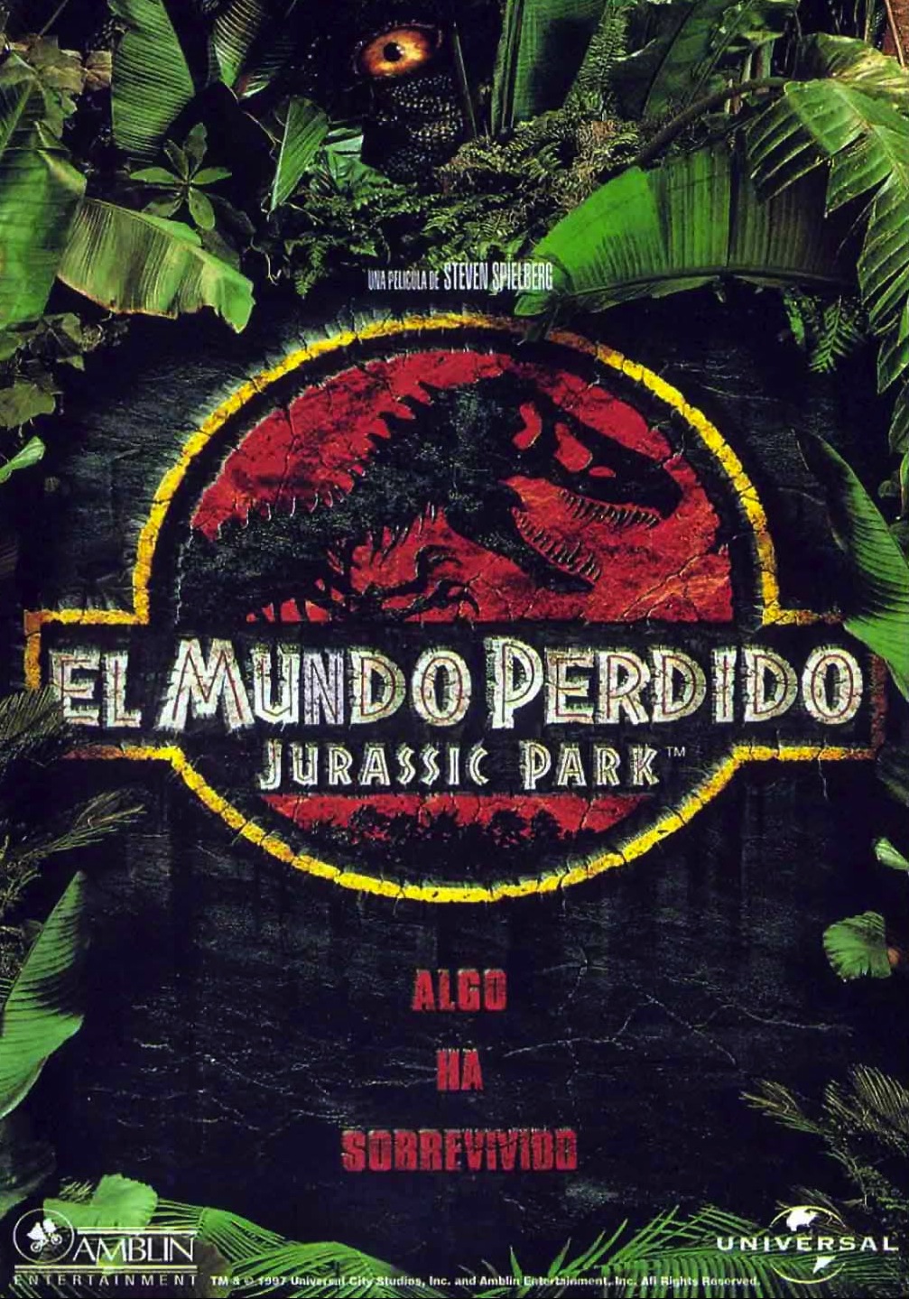 Jurassic Park 2 (Parque Jurásico 2): El Mundo Perdido (1997)