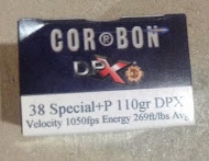 CORBON .38 Special +P 110gr DPX
