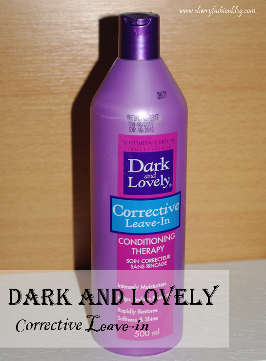 Dark and Lovely Corrective Leave-in Conditioning Therapy, Dark and Lovely Corrective Leave-in, Dark & Lovely Leave-in Conditioner