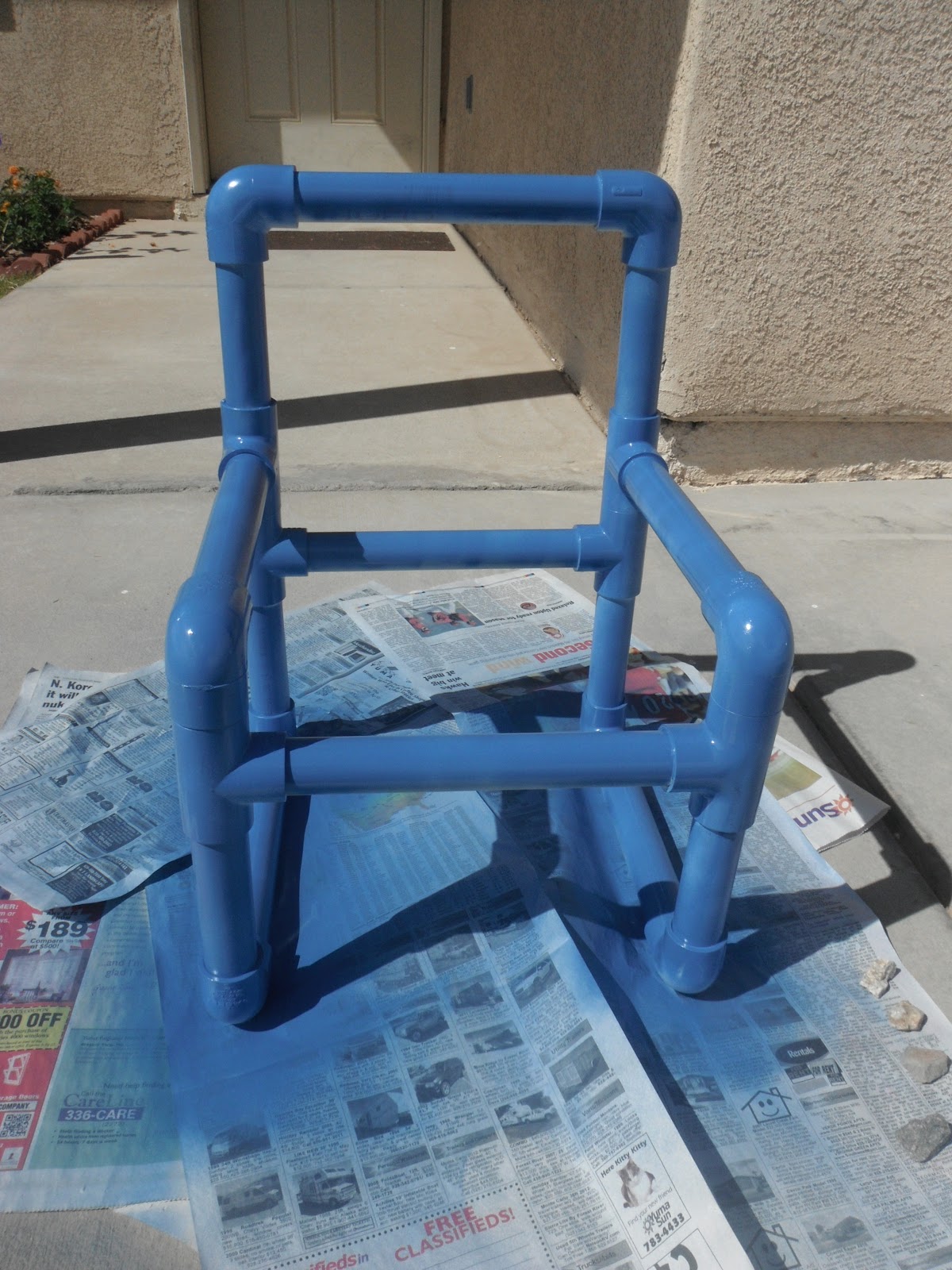 Crafting Weasels PVC Kids Chair