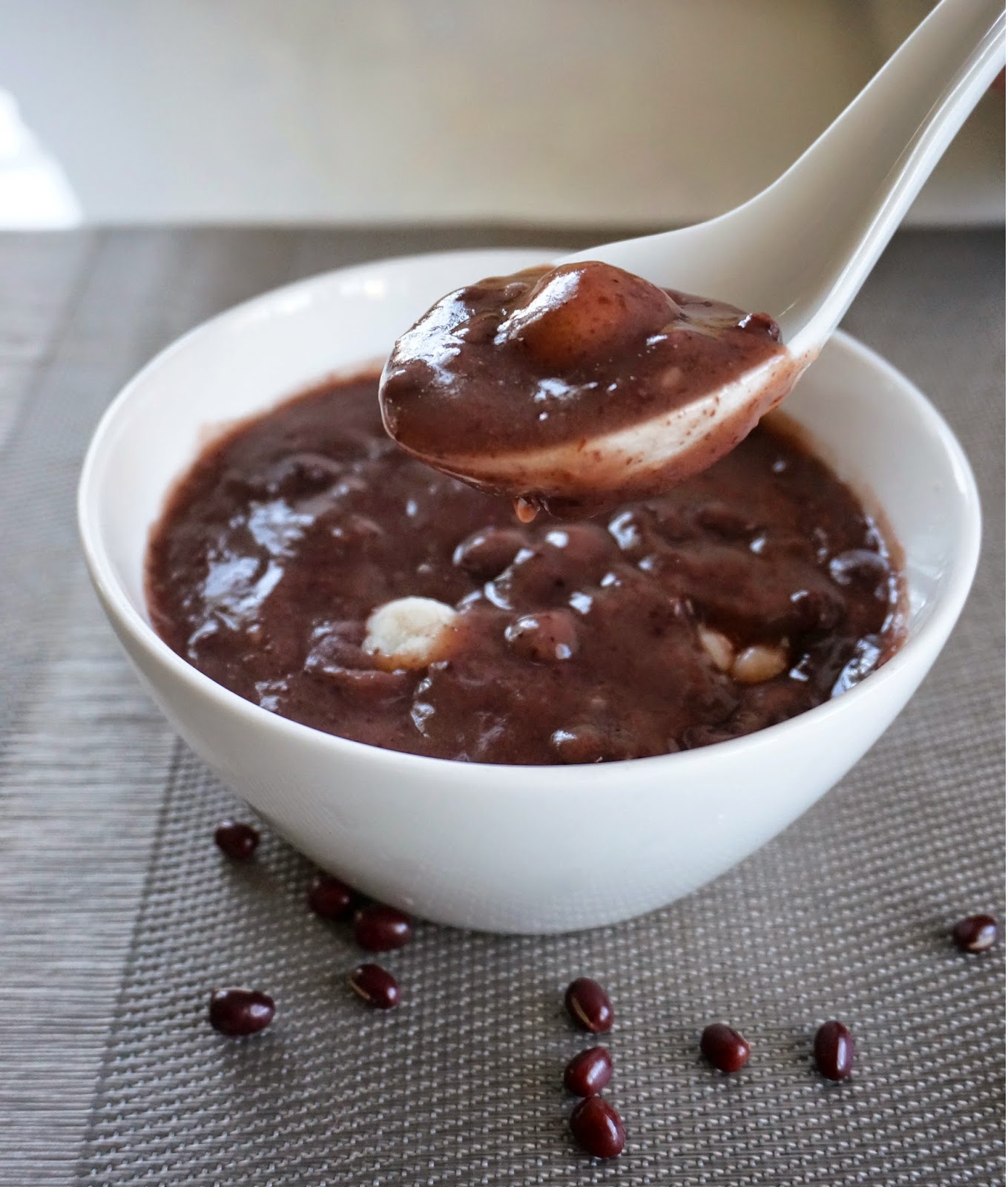 Miss Hangrypants Sweet Red Bean Soup [단팥죽 Dan Pat Jook]