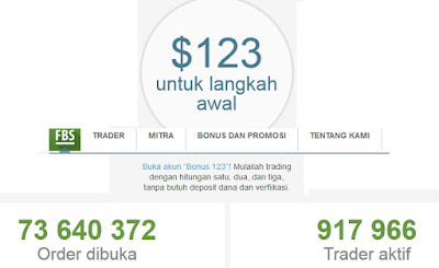 Forex tanpa deposit dapat bonus