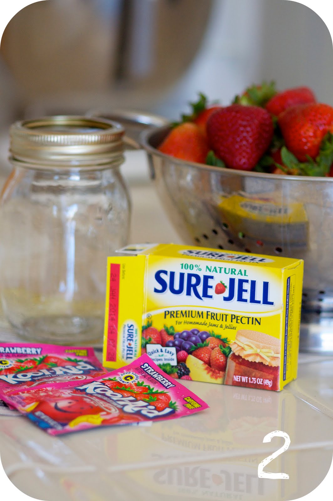 {RECIPE} homemade strawberry jam