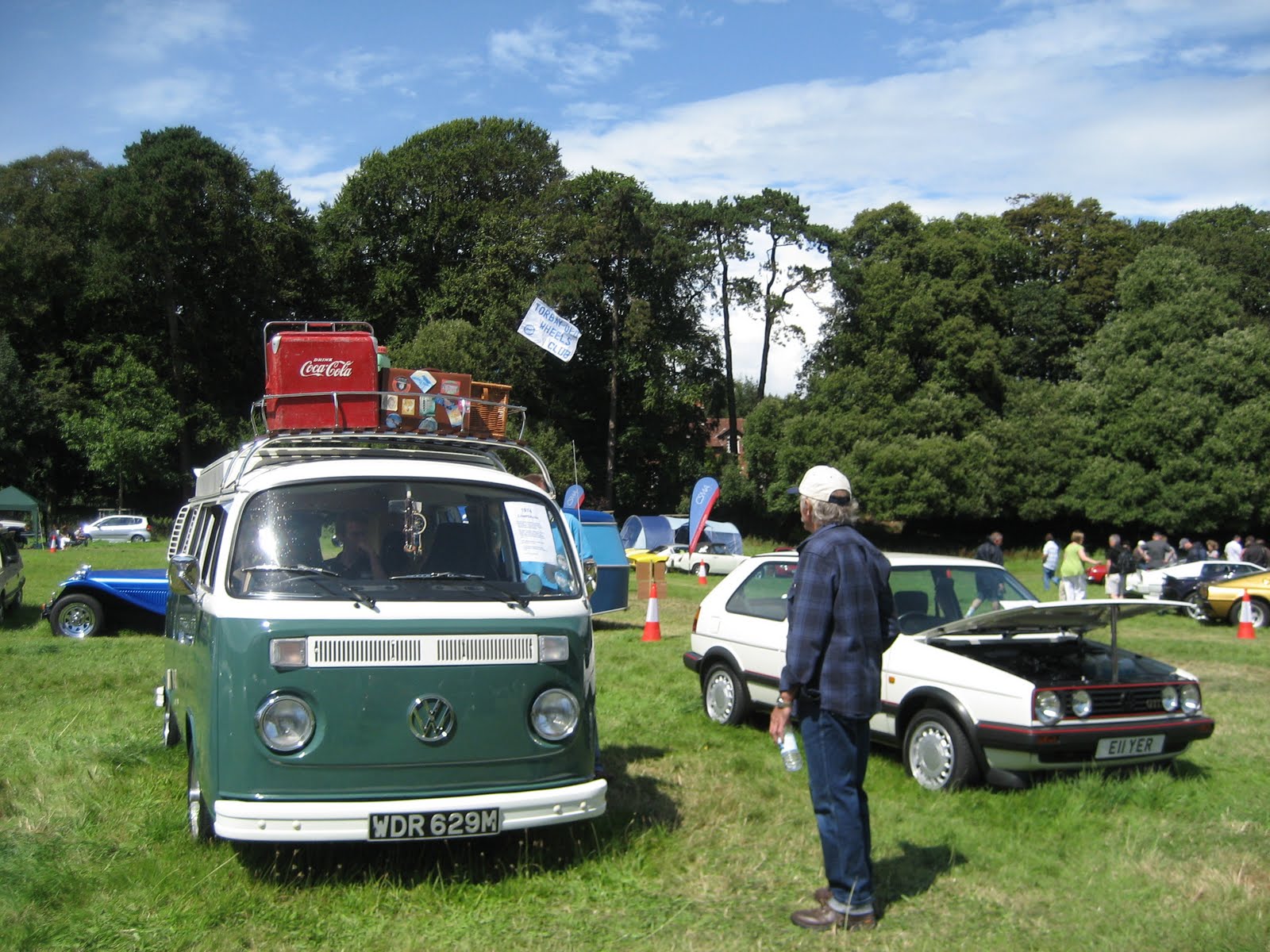INSPIRED WALKS AROUND DEVON Mount classic car show Sunday