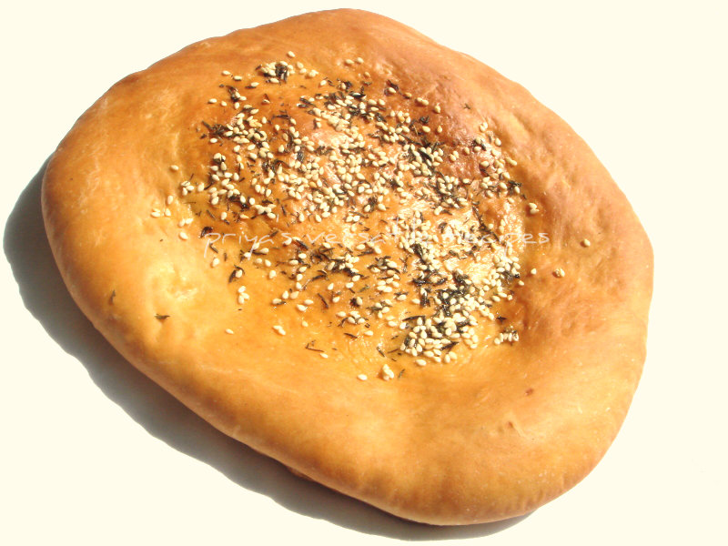 Priya's Versatile Recipes Lebanese Thyme Bread