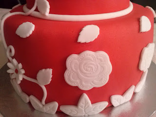White Red Cake
