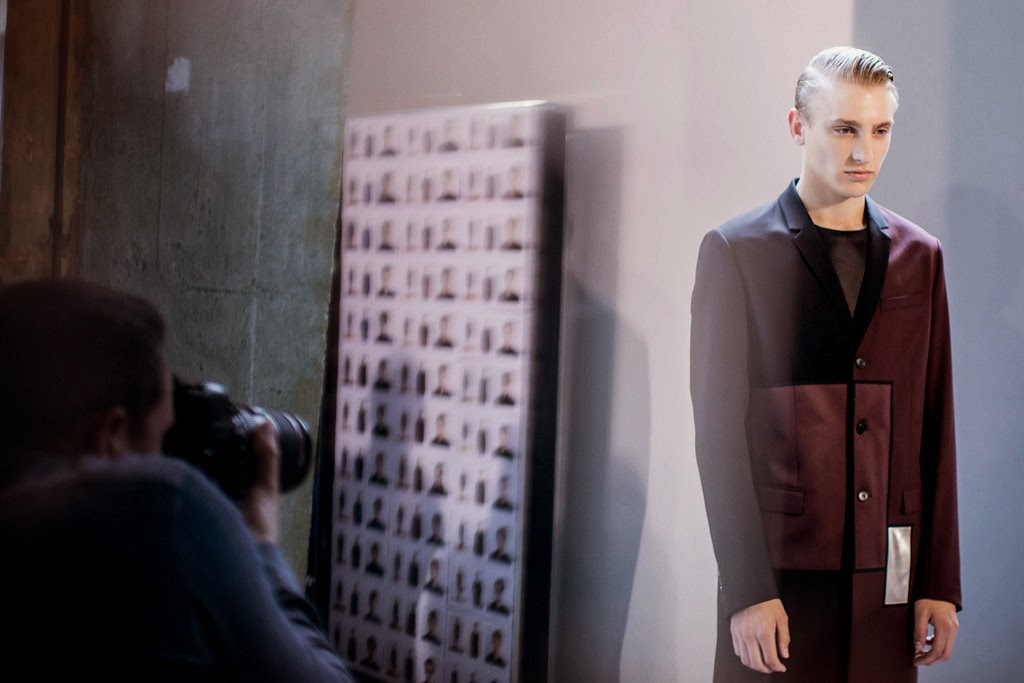 Karl Lagerfeld in Dior Homme - FENDI boutique opening, Munich