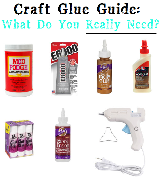 Craft Adhesive Guide - U Create  Glue crafts, Creative crafts, Crafts