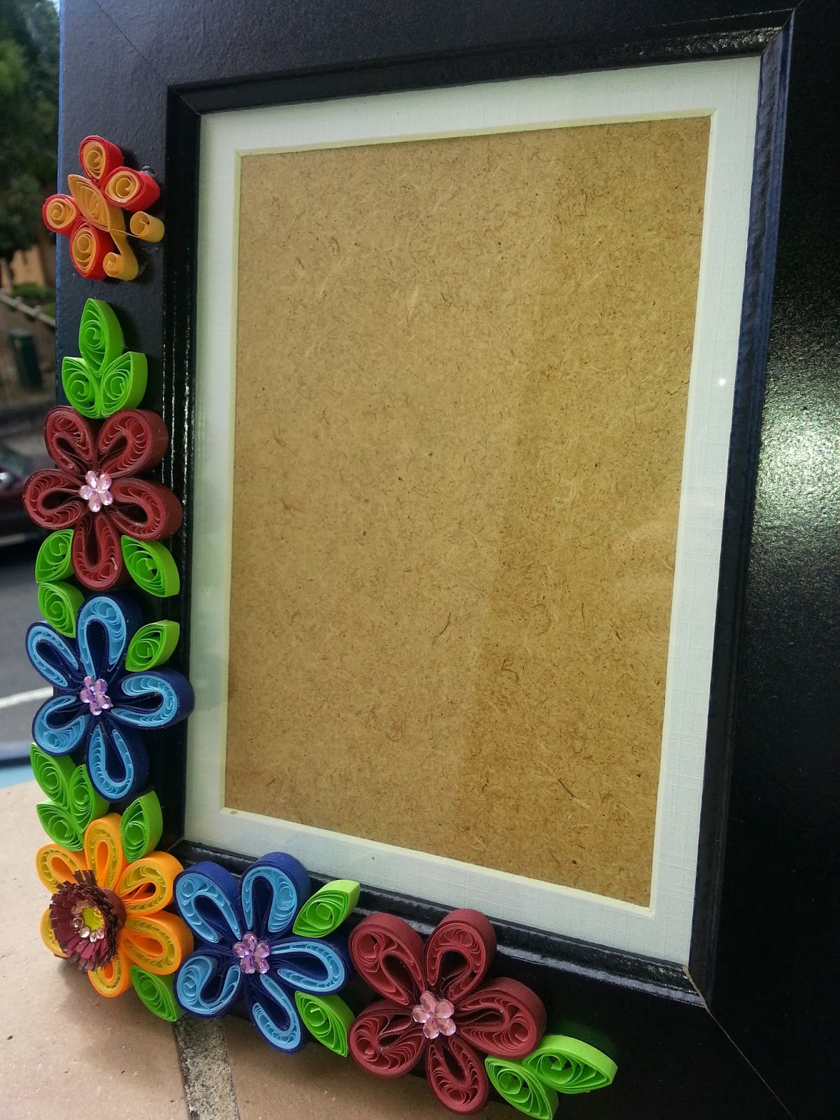 Life's little treasures Quilled photo frame