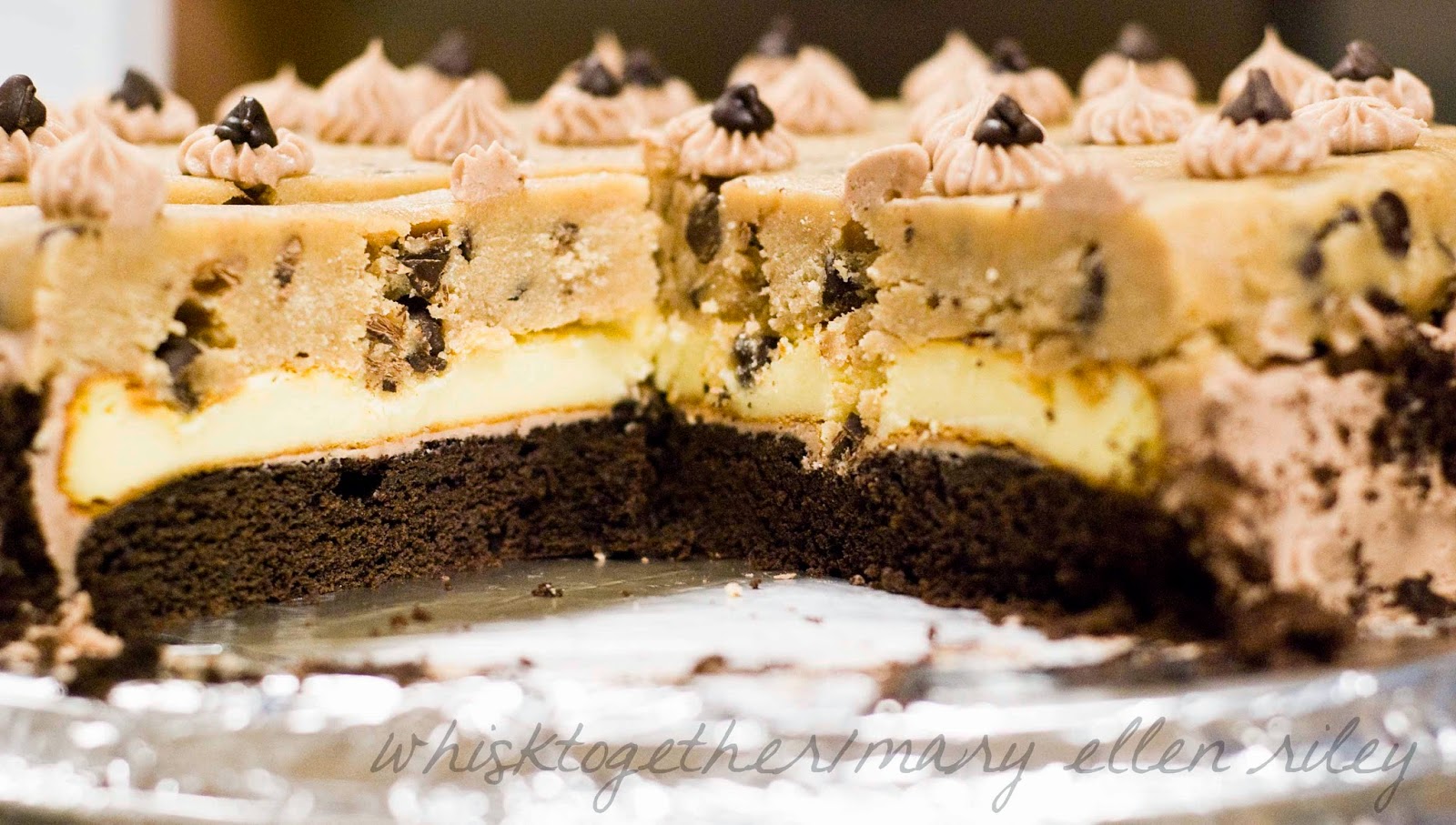 Recipe Exchange Brownie Chocolate Chip Cheesecake