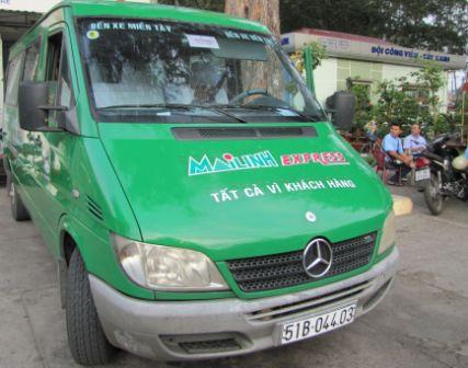 Đến xứ dừa - Du lịch bằng xe buýt (Bến Tre) Xe+Mai+Linh