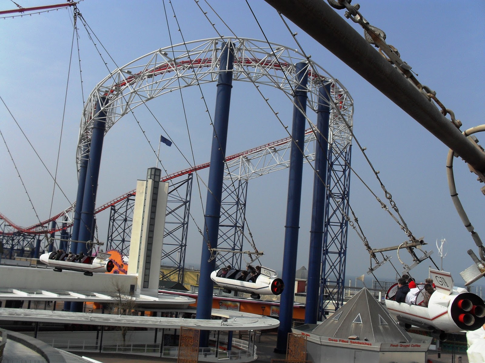 Duck In A Dress Thrills And Spills At Blackpool Pleasure Beach