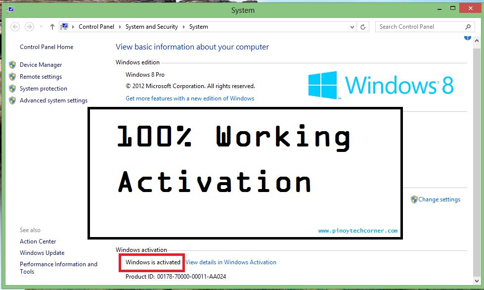windows 8 pro activation key 32 bit crack
