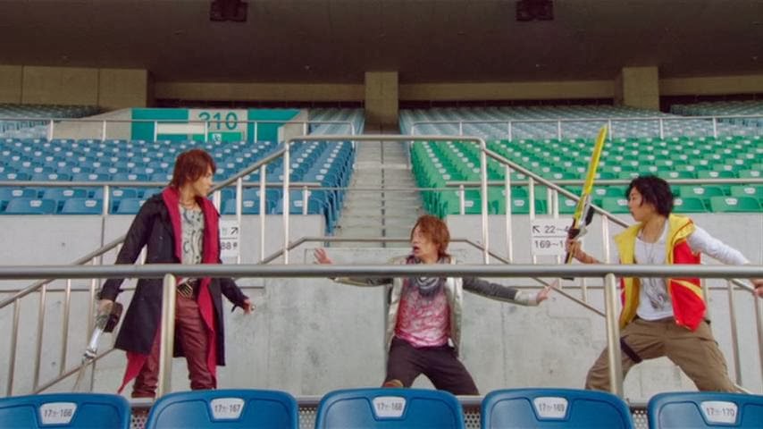 My Shiny Toy Robots Movie Review Kamen Rider X Super Sentai X Space Sheriff Super Hero Taisen Z