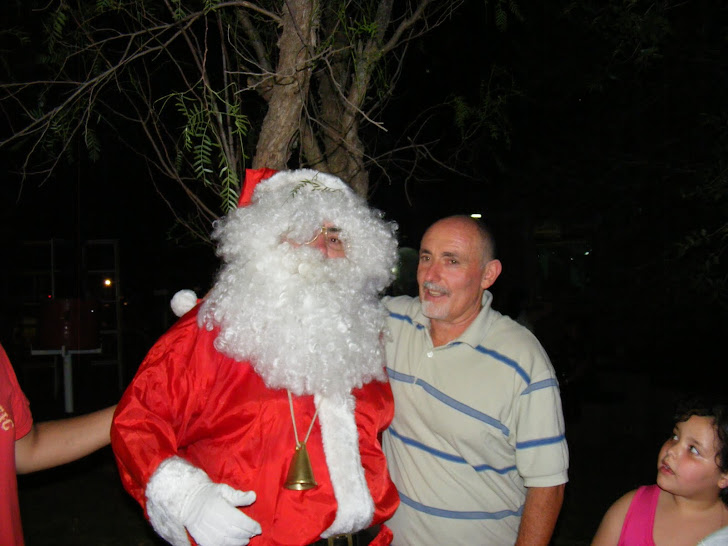 Papa Noel y su amigo