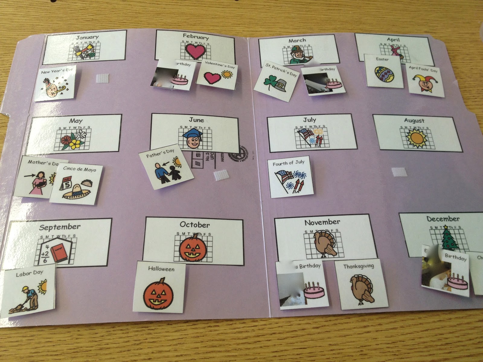 Autism Tank Fun Holiday File Folder