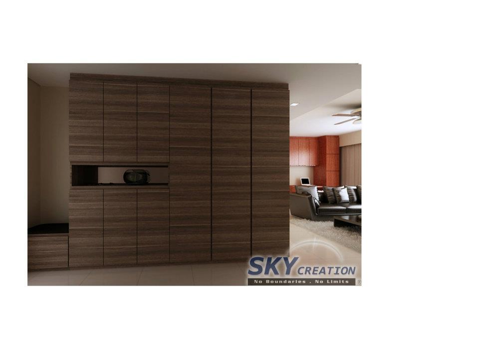Stormtrooper Interior Design Full Height Cabinet With Recess Area