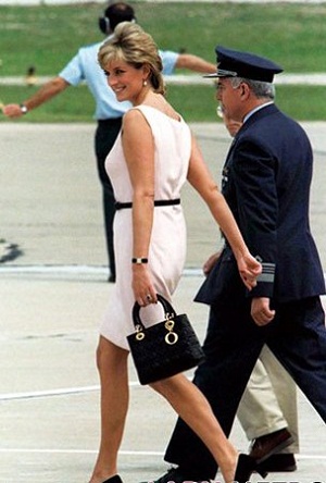 bagfetishperson: Princess of Wales and Lady Dior