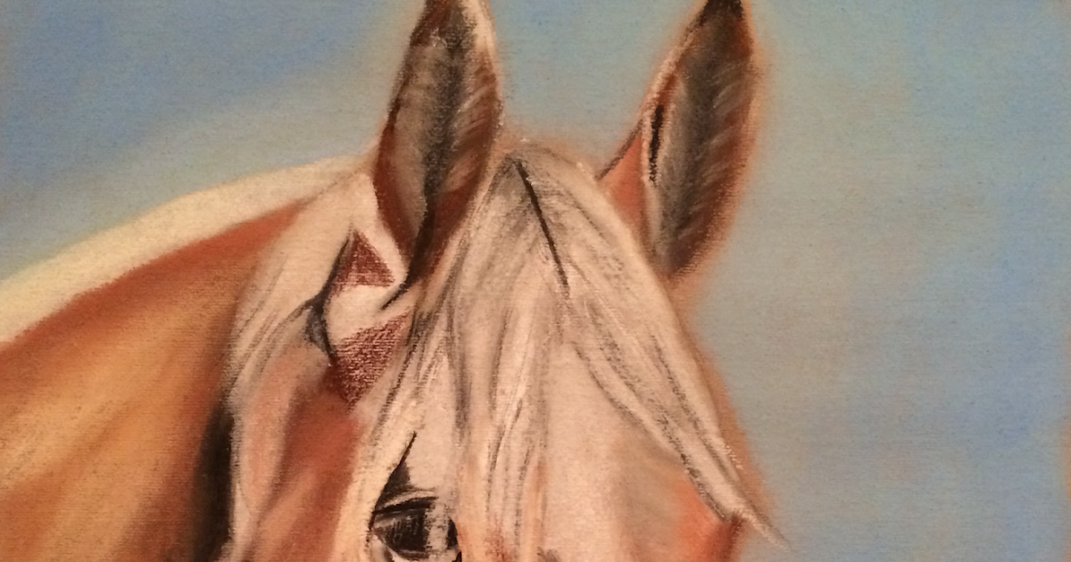 Yu Lei's Pastel World New Horse Drawing in Chalk Pastel